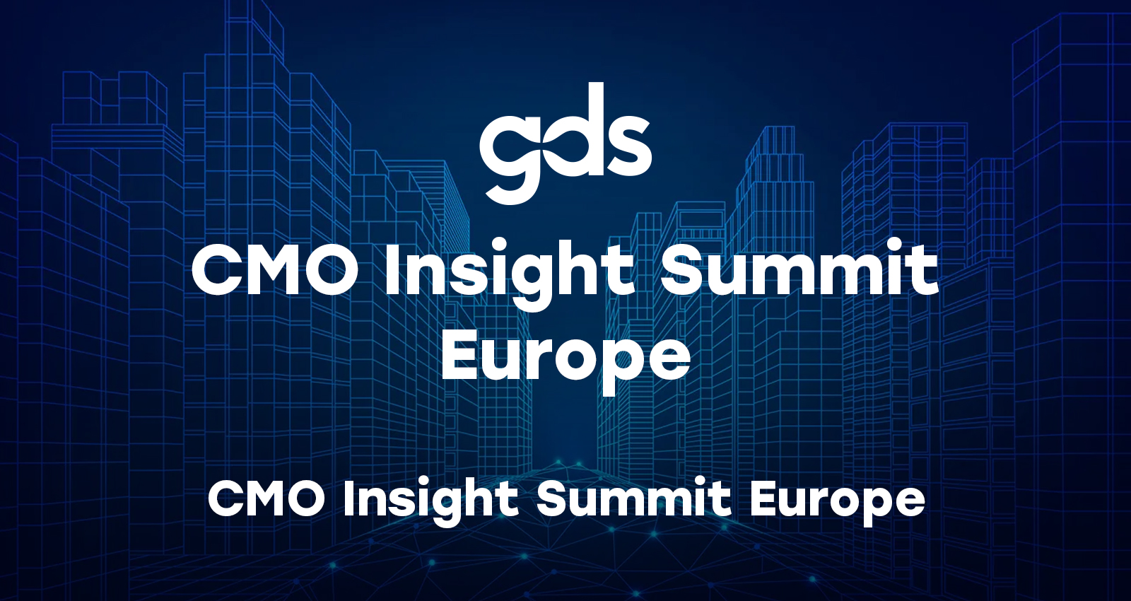 CMO Insight Summit Europe