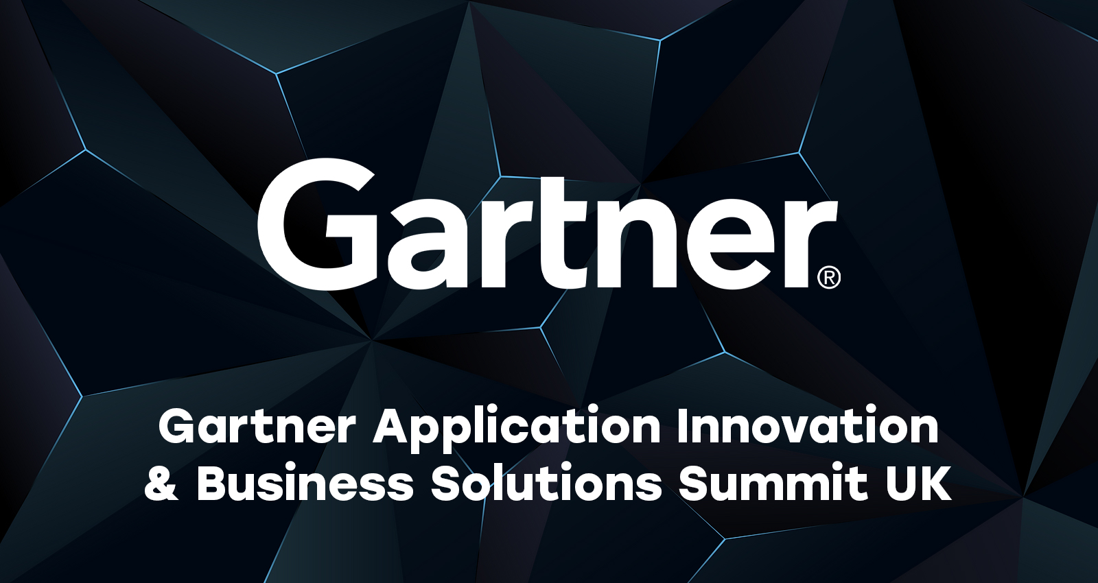 Gartner Application Innovation & Business Solutions Summit UK