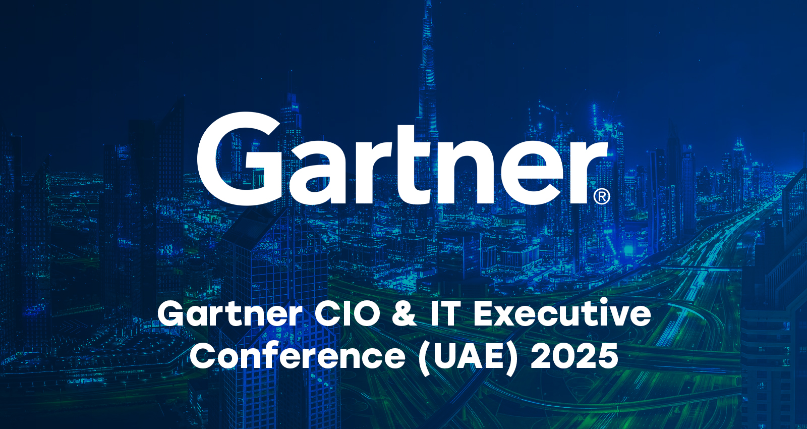 Gartner CIO & IT Executive Conference (UAE) 2026