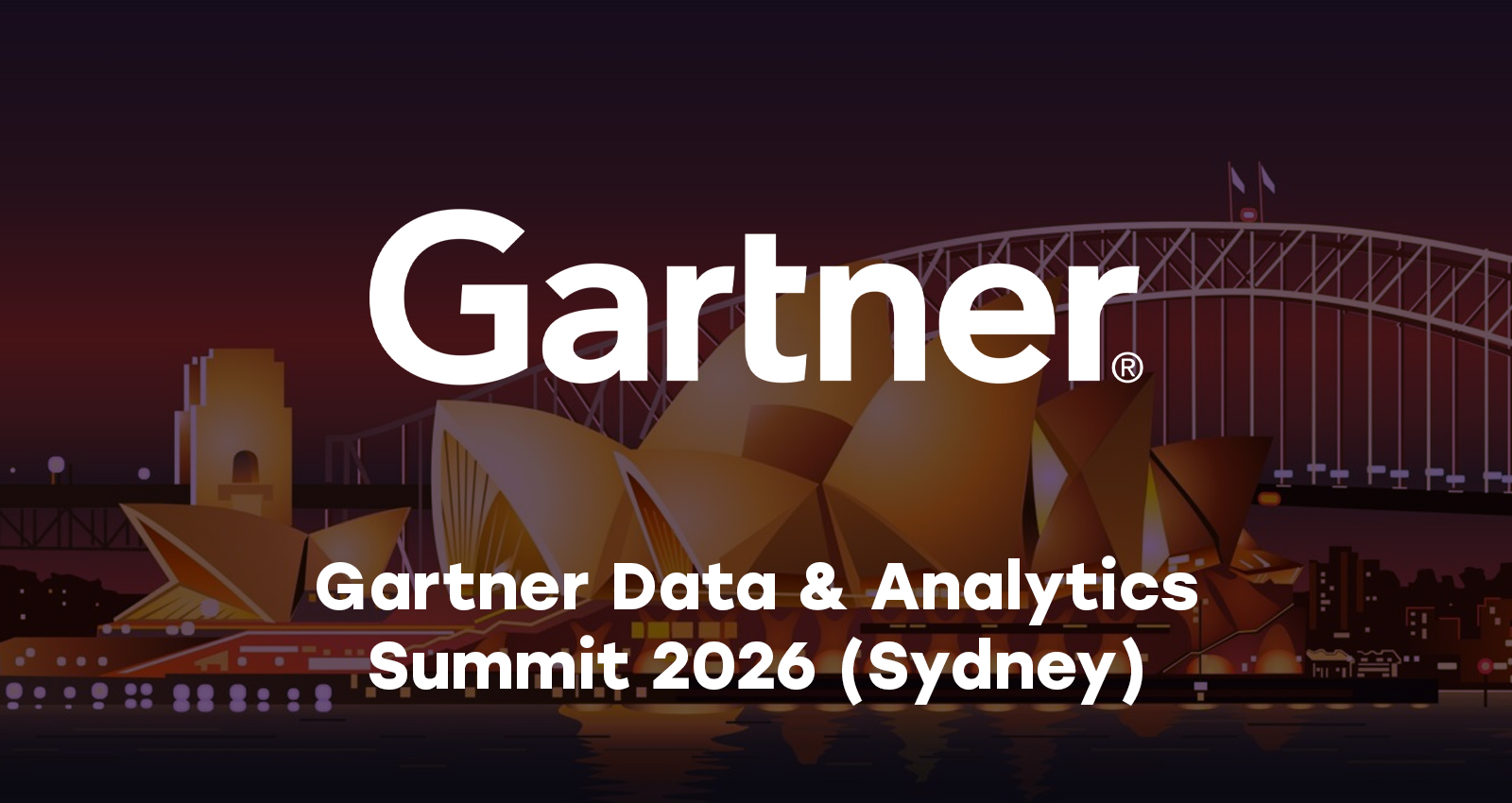 Gartner Data & Analytics Summit 2026 (Sydney)