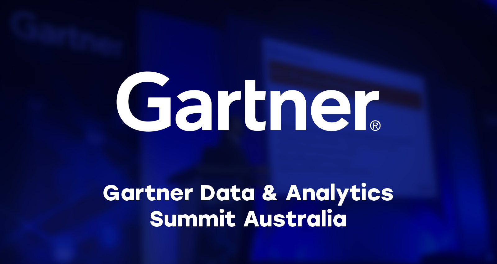Gartner Data & Analytics Summit Australia