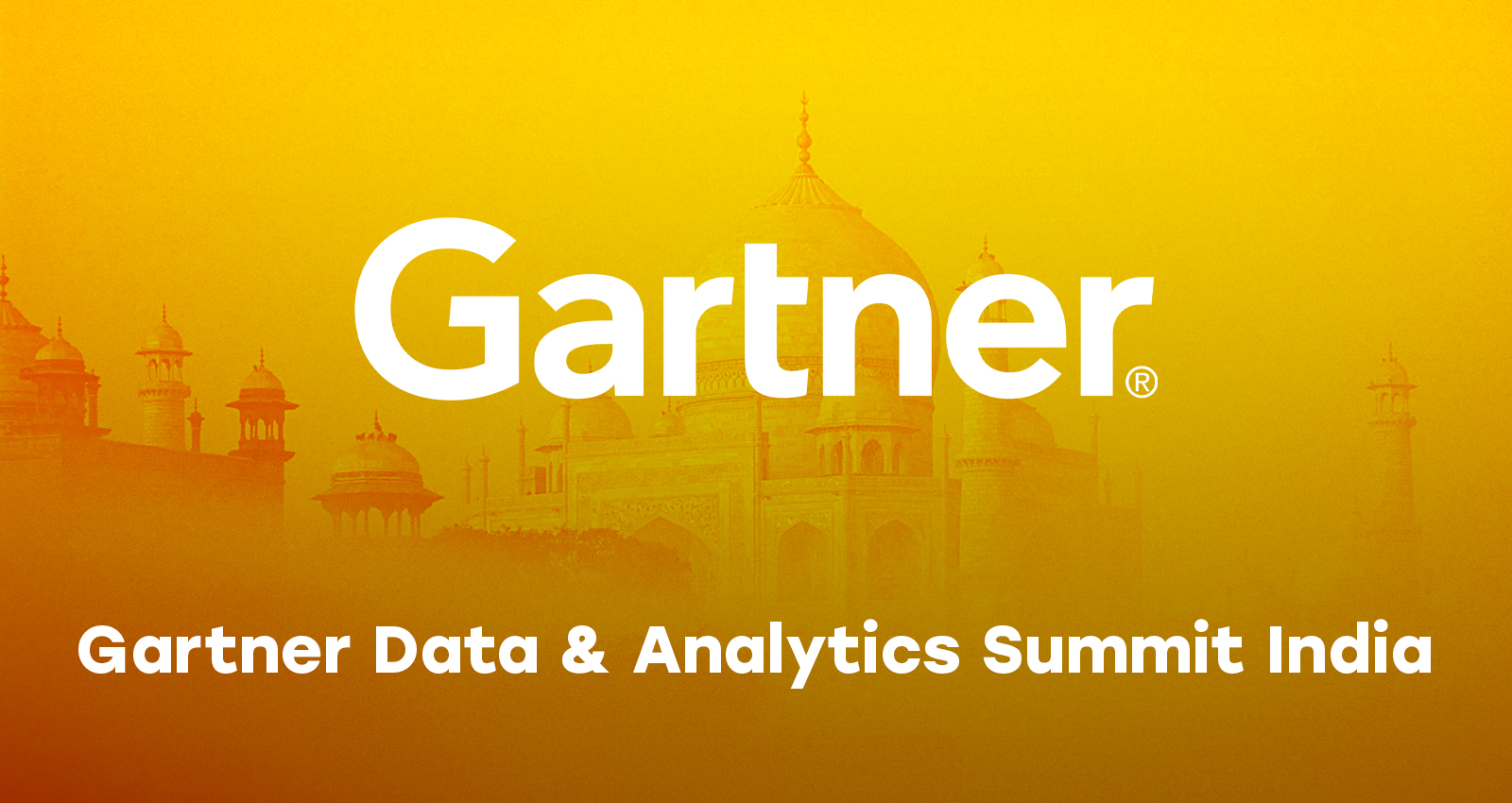 Gartner Data & Analytics Summit India