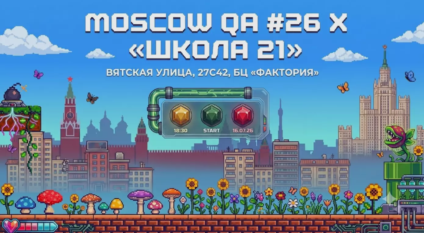 Moscow QA #26 x «Школа 21»
