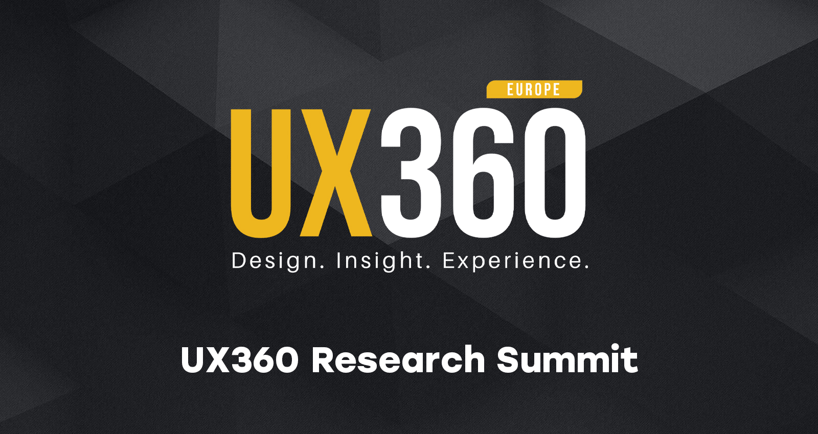 UX360 Research Summit